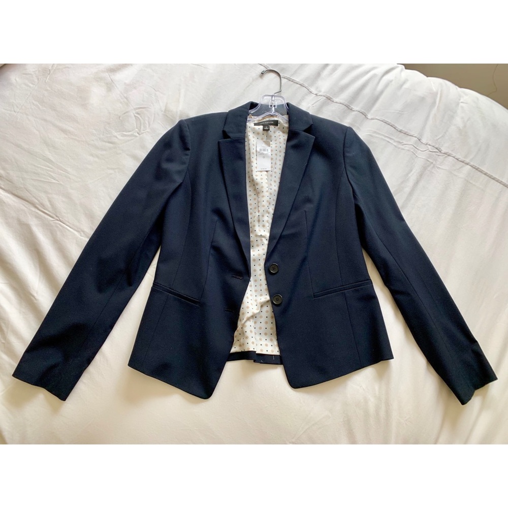 Ann Taylor Navy Blazer (part of suit set)